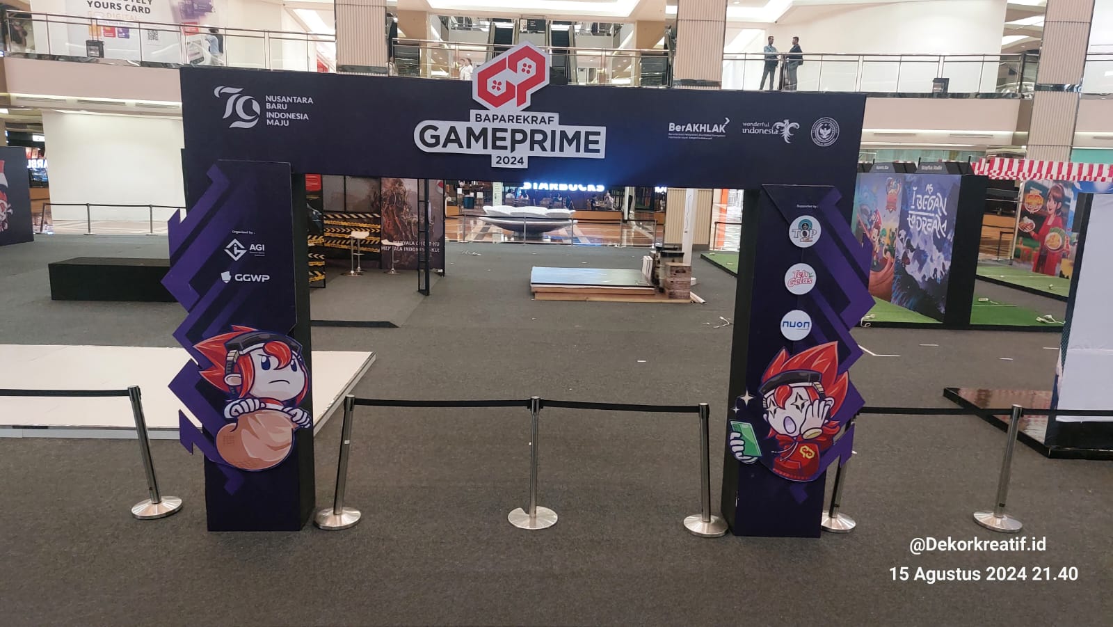 backdrop gate event
